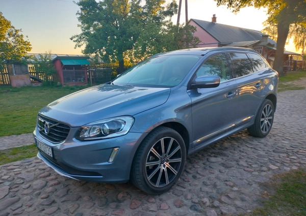 Volvo XC 60 cena 82500 przebieg: 69800, rok produkcji 2017 z Czerniejewo małe 79